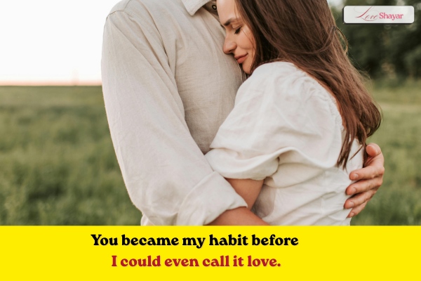 1 Line Love Shayari in English