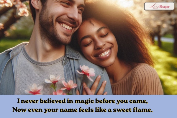 2 Line Love Shayari in English