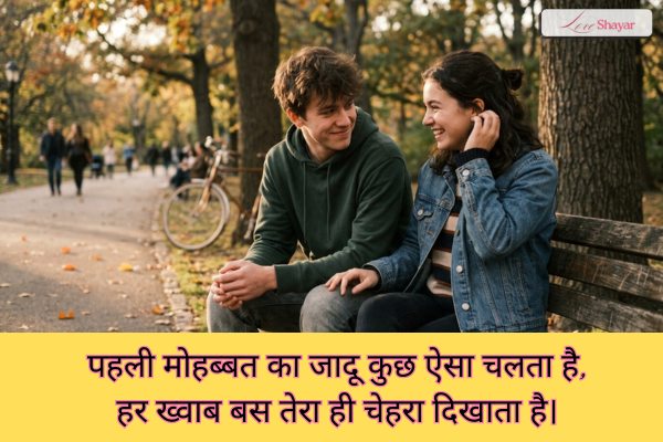 First Love Shayari in Hindi
