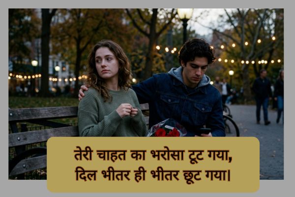 Hurt Fake Love Shayari​ 2 Line