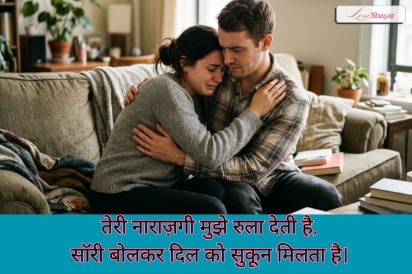 Sorry Love Shayari for Boyfriend