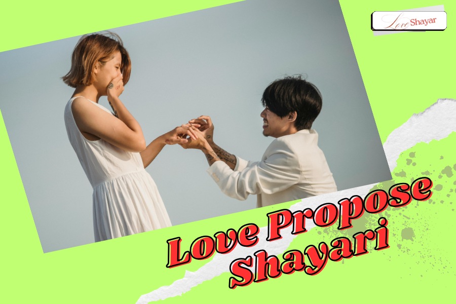 Love propose shayari